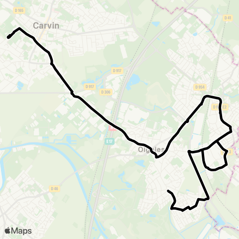 Tadao Scolaires  map