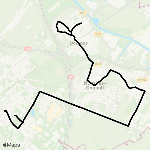 Tadao Scolaires  map