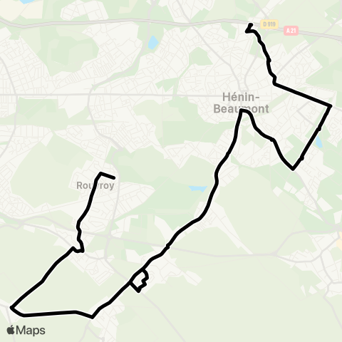 Tadao Scolaires  map