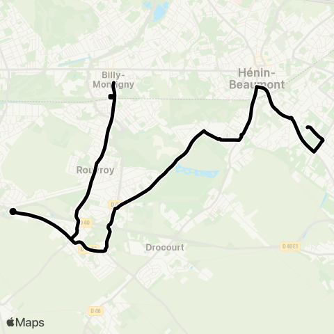 Tadao Scolaires  map