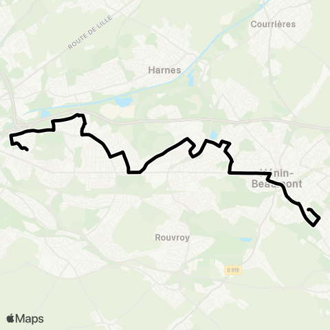 Tadao Scolaires  map