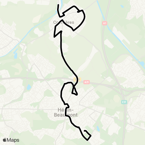 Tadao Scolaires  map