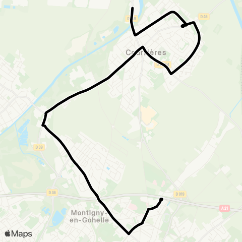 Tadao Scolaires  map