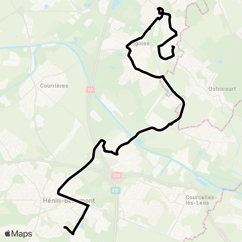 Tadao Scolaires  map