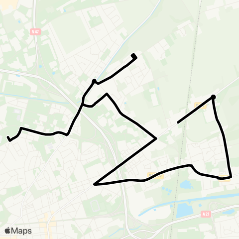 Tadao Scolaires  map