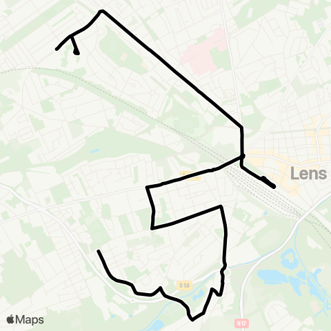 Tadao Scolaires  map