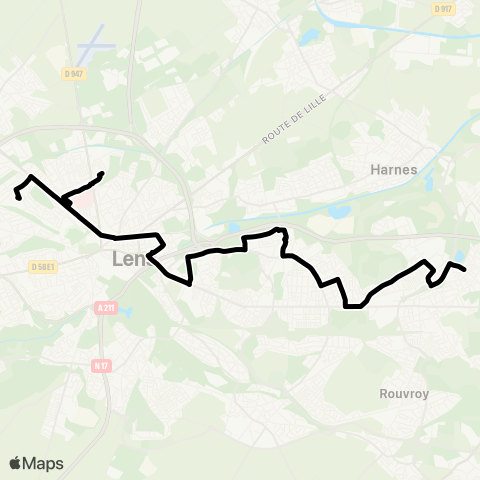 Tadao Scolaires  map