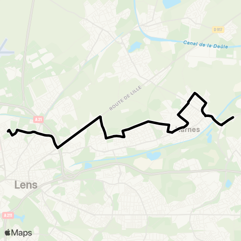 Tadao Scolaires  map