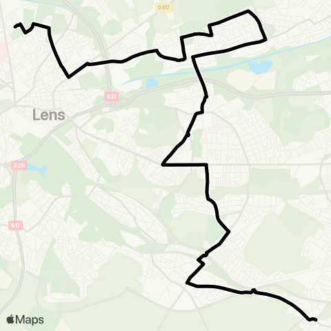 Tadao Scolaires  map