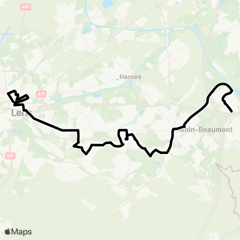 Tadao Scolaires  map