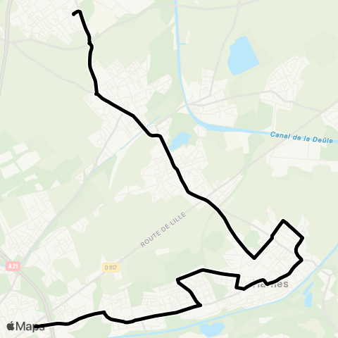 Tadao Scolaires  map