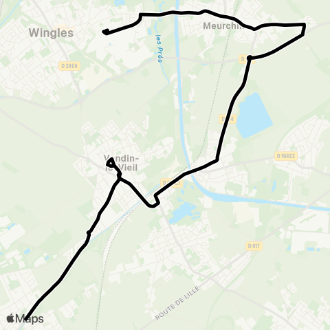 Tadao Scolaires  map