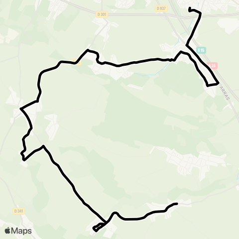 Tadao Scolaires  map