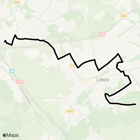 Tadao Scolaires  map