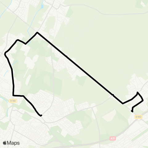 Tadao Scolaires  map