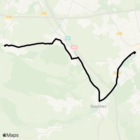 Tadao Scolaires  map