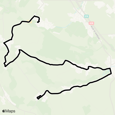 Tadao Scolaires  map