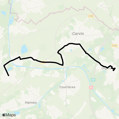 Tadao Scolaires  map