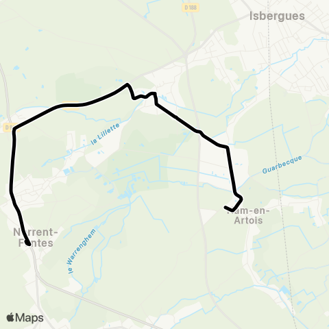 Tadao Scolaires  map