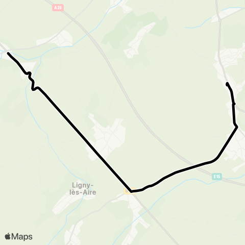 Tadao Scolaires  map