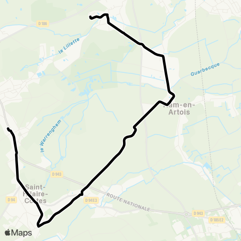 Tadao Scolaires  map