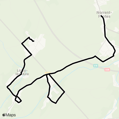 Tadao Scolaires  map