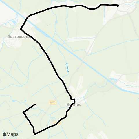 Tadao Scolaires  map