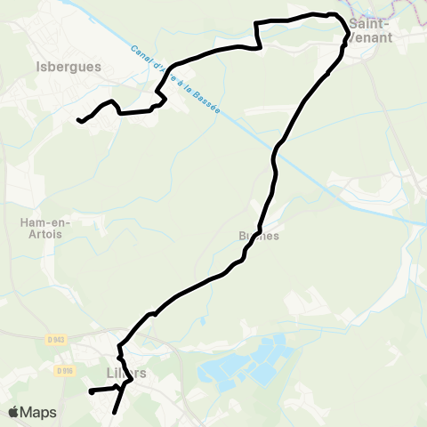 Tadao Scolaires  map