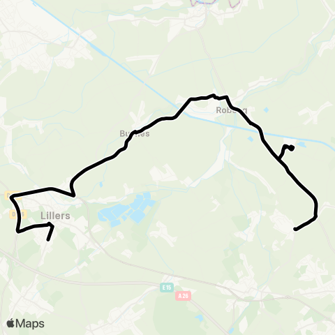 Tadao Scolaires  map