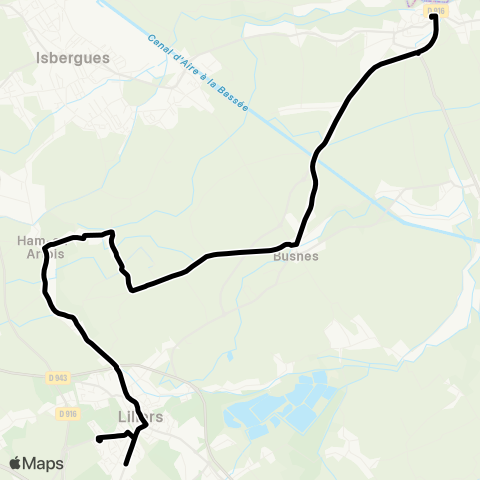 Tadao Scolaires  map