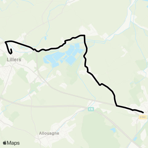 Tadao Scolaires  map