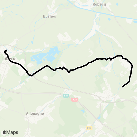 Tadao Scolaires  map