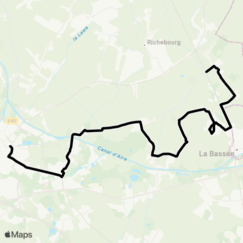 Tadao Scolaires  map