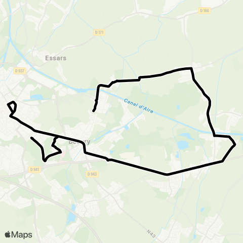 Tadao Scolaires  map