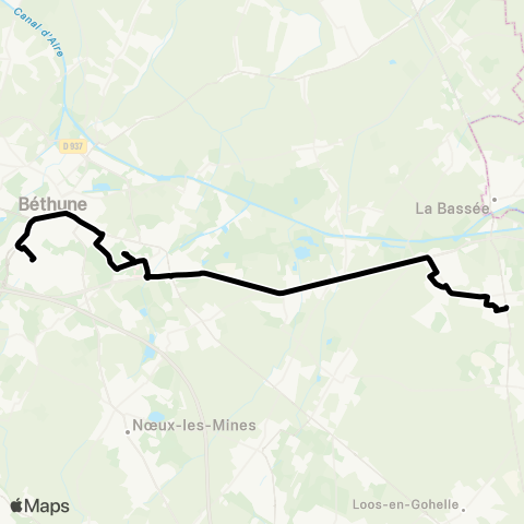 Tadao Scolaires  map