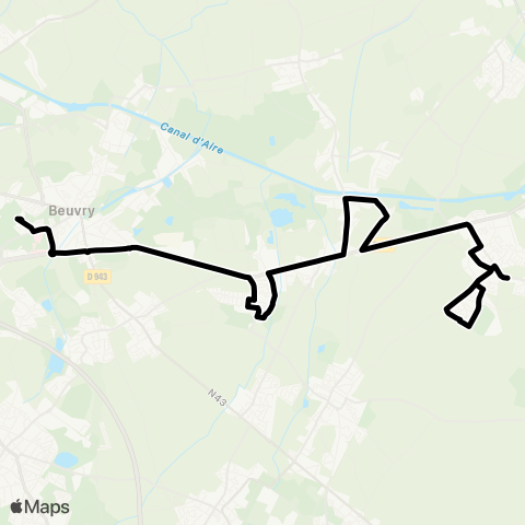 Tadao Scolaires  map