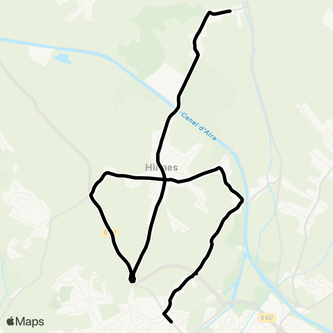 Tadao Scolaires  map