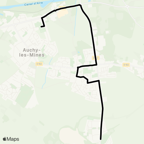 Tadao Scolaires  map