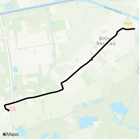 Tadao Scolaires  map