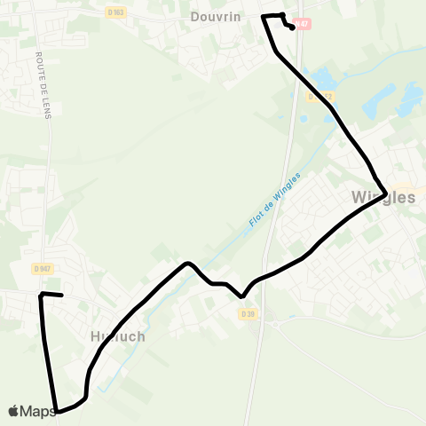 Tadao Scolaires  map