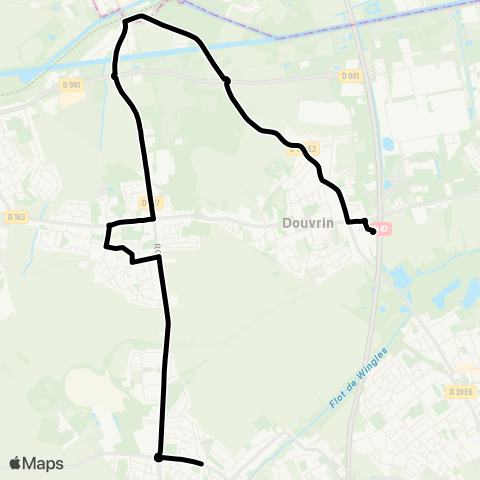 Tadao Scolaires  map