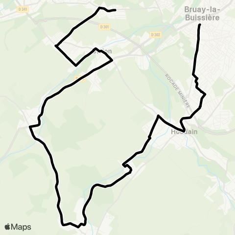 Tadao Scolaires  map