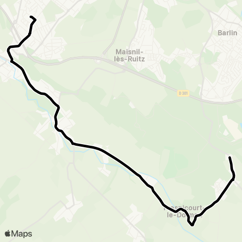 Tadao Scolaires  map