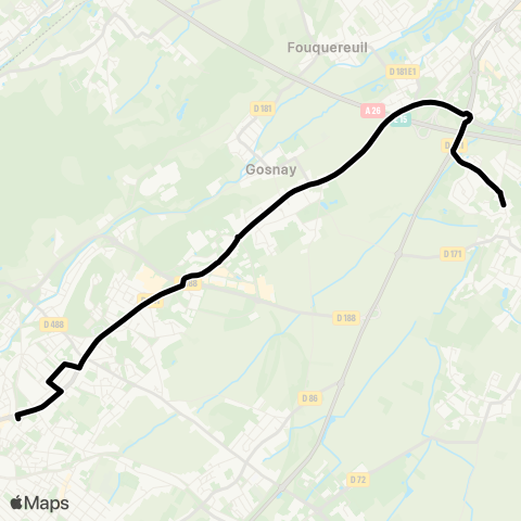 Tadao Scolaires  map