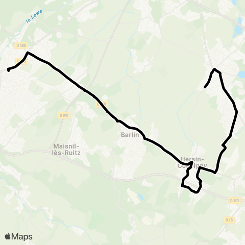 Tadao Scolaires  map