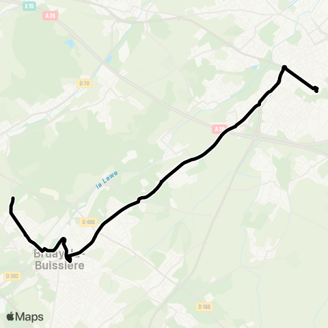 Tadao Scolaires  map