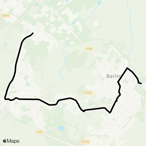 Tadao Scolaires  map