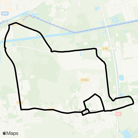 Tadao Scolaires  map
