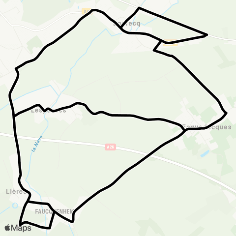 Tadao Scolaires  map