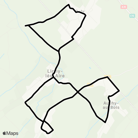 Tadao Scolaires  map